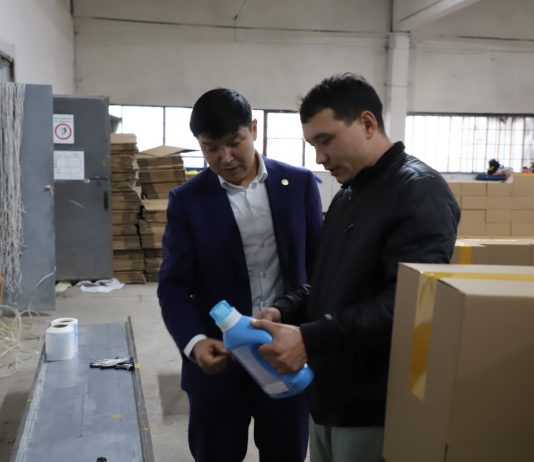 Қала әкімі қаламыздағы шикізат өнімдерін өңдеп, шығарумен айналысатын шағын кәсіпорындарды аралады