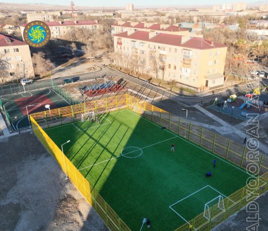 Талдықорғанда «Ұлан» шағын ауданындағы абаттандыру жұмыстары аяқталды