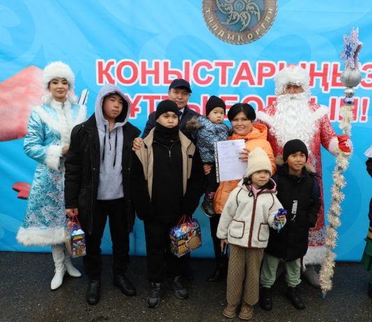 Жетісу облысында Жаңа жыл қарсаңында 105 отбасы баспаналы болды