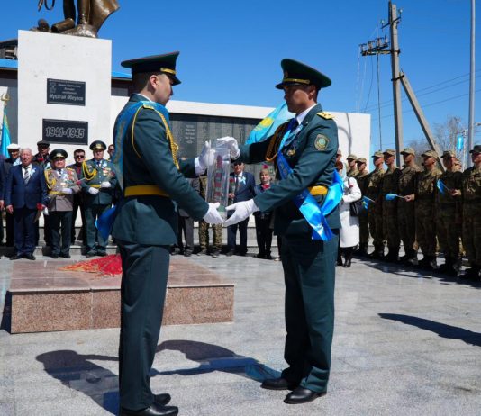 Жетісу облысында «Жеңіс эстафетасы» салтанатты түрде қабылданды