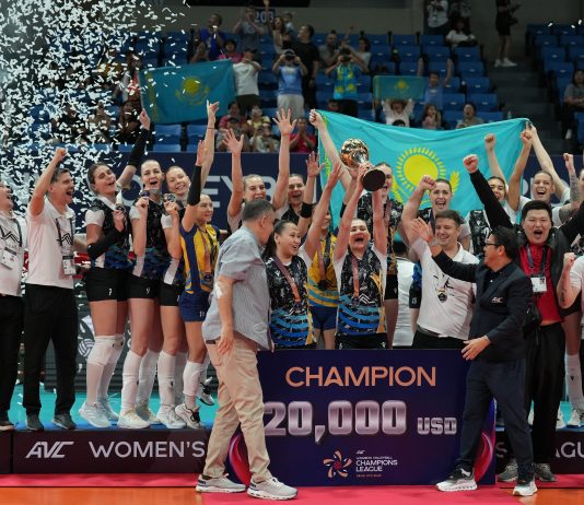«Жетісу» волейболшы қыздары Азияның клубтық чемпиондар лигасында тұңғыш алтын медалды иеленді