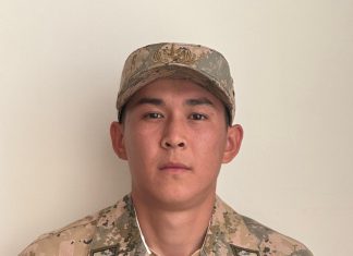 Үздік нәтижемен дара шыққан жауынгер – Диас Қадырша