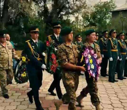 Ұлы Жеңістің 80 жылдығына арналған салтанатты митинг өтті