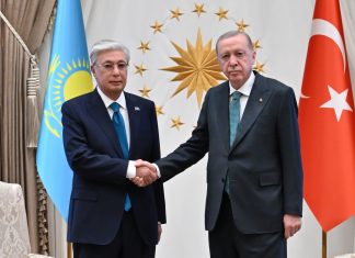 Қасым-Жомарт Тоқаев пен Режеп Тайип Ердоған келіссөз жүргізді