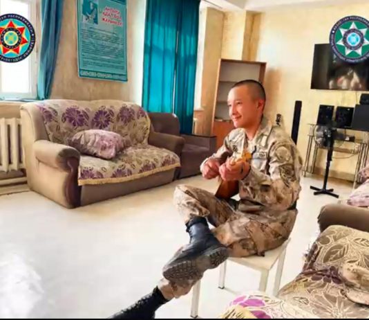 Панфиловтық шекарашылар Ұлттық домбыра күніне атсалысты