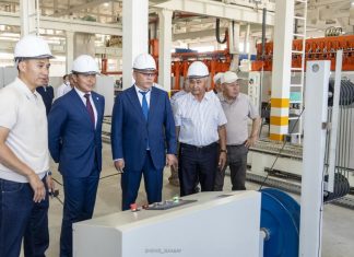 Жетісуда өңірде теңдесі жоқ газбетонды блоктар шығаратын заманауи зауыт ашылды