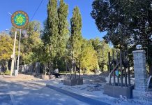 Талдықорғанда «Жеңіс» және Орталық саябақтарына абаттандыру жұмыстары жүргізілуде