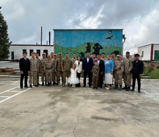 “Басқұншы” шекара бөлімшесінде мерекелік іс-шара өтті