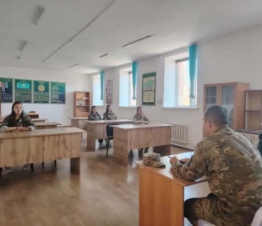 Жас шекарашылармен кездесу өтті