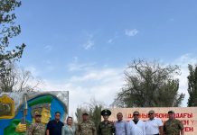 Шекарашылар қаза тапқан қаруластарын еске алды