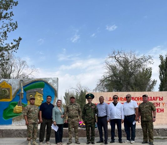 Шекарашылар қаза тапқан қаруластарын еске алды