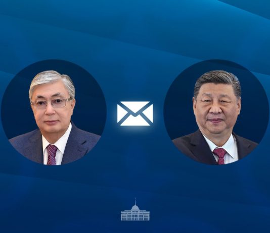 Глава государства направил телеграмму Председателю КНР Си Цзиньпину