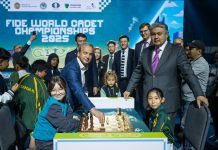 Алматыда шахматтан кадеттер арасындағы әлем чемпионаты басталды