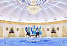 Мемлекет басшысы Финляндия Президенті Александр Стуббпен келіссөз жүргізді