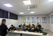 Шекарашылар «Ұлттық диктант» жобасына қатысты