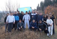 Шекарашылар Республика күнін тауда атап өтті