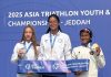 Джидда қаласында триатлоннан Азия чемпионаты өтті
