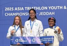 Джидда қаласында триатлоннан Азия чемпионаты өтті