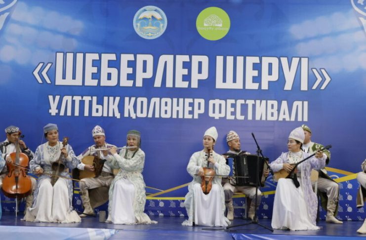 Фестиваль национальных ремесел «Шеберлер шеруі» проходит в Талдыкоргане