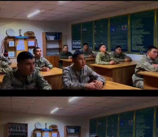 Панфилов шекарашылары «Капитан Байтасов» көркем фильмін тамашалады