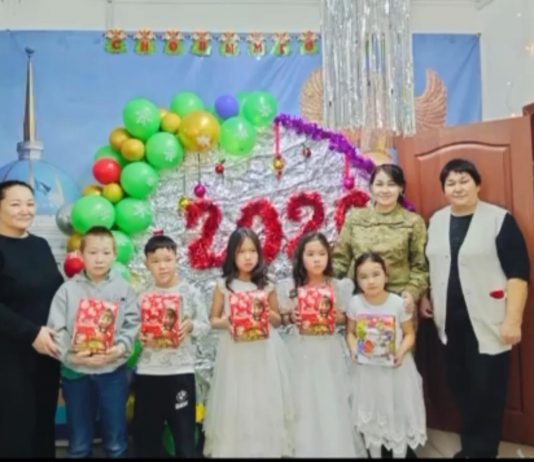 Үшаралда аз қамтылған отбасы оқушыларына қолдау шарасы өтті