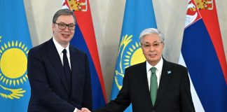 Қазақстан мен Сербия президенттері шағын құрамда келіссөз өткізді