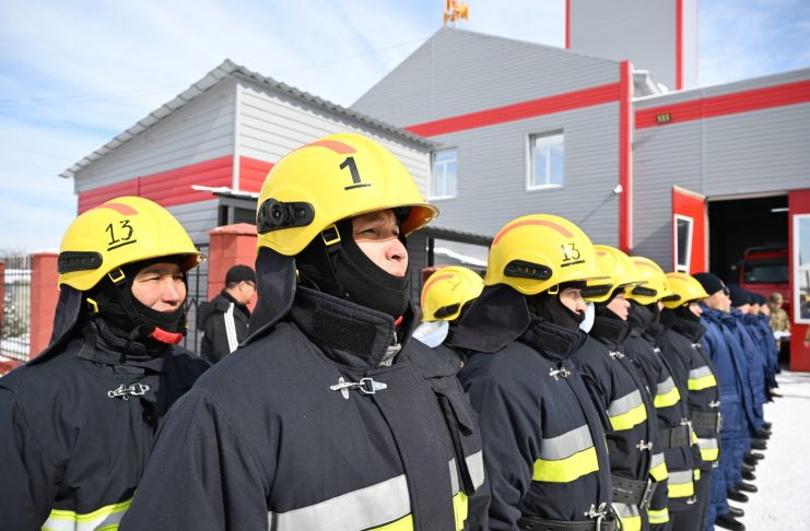 Жетісуда бір күнде үш өрт сөндіру бөлімі қолданысқа берілді