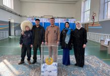 Талдықорғанда шешен-ингуш этномәдени орталығының өкілдері референдумда дауыс берді