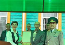 Жаркентте ардагерге құрмет көрсетілді