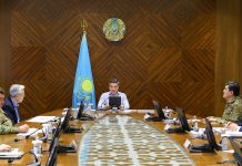 Олжас Бектенов Абай облысында Төтенше жағдайларды жою жөніндегі республикалық жедел штаб отырысын өткізді