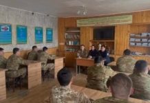 «Екіаша» шекара бөлімшесінде профилактикалық кездесу өтті