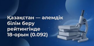 Қазақстан білім беру саласында жаһандық топ-20 қатарына еніп, дамыған жүйелер арасындағы позициясын нығайтып жатыр