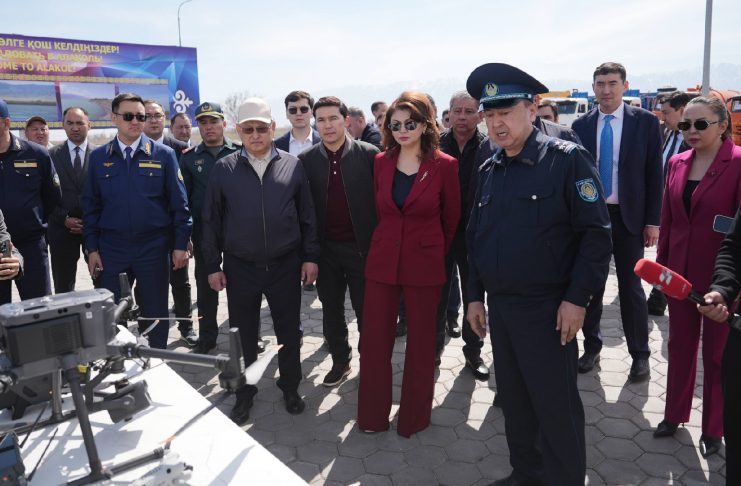 Аида Балаева Алакөл жағалауының жазғы туристік маусымға дайындығымен танысты