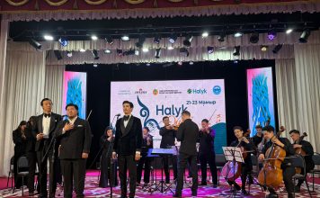 Жетісу облысында «Halyk Әуені» концерттік-гастрольдік туры аясында рухани кеш өтті