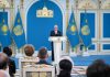 Мемлекет басшысы дәстүрлі өнерді, әсіресе, жыр, терме, күй өнерін дамытуға ерекше мән беру қажет деп санайды