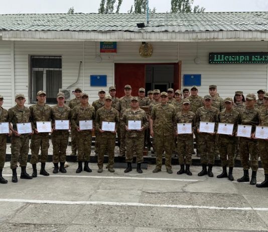 Панфилов ауданында курсанттарды қорытындылау және марапаттау шарасы өтті