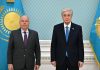 Мемлекет басшысы Бразилияның Сыртқы істер министрі Мауро Виейраны қабылдады