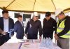 Бейбіт Исабаев елді мекендердегі құрылыс алаңдарын аралады