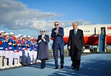 Қасым-Жомарт Тоқаев елімізге мемлекеттік сапармен келген Түркия Президенті Режеп Тайип Ердоғанды қарсы алды