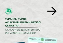 Основные документы с регулярной заменой
