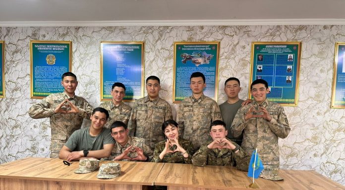 Шекарада концерттік бағдарлама ұйымдастырылды
