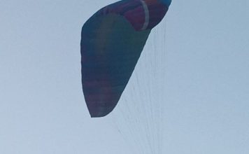ТАЛДЫҚОРҒАН ЖАҒАЖАЙЫНДА ЕРЕКШЕ АКЦИЯ: «ЗАҢ МЕН ТӘРТІП» ТУЫ 1 КИЛОМЕТР БИІКТІКТЕН КӨРІНДІ