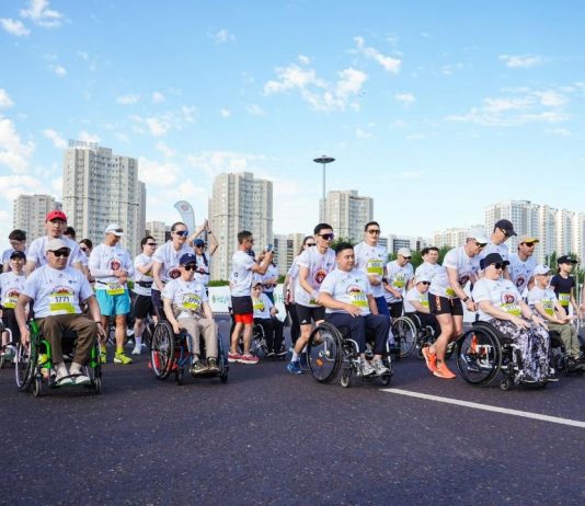 Параатлеттер Astana Half Marathon жарысына қатысты