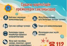 60 секундтық қауіпсіздік: судағы жүріс-тұрыс қағидалары