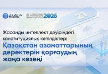 Жасанды интеллект дәуіріндегі конституциялық кепілдіктер: Қазақстан азаматтарының деректерін қорғаудың жаңа кезеңі