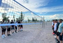 Волейболдан спорттық жарыс өтті