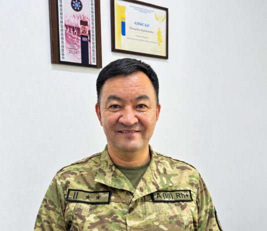 Әскери журналистің жаңа кітабы жарық көрді
