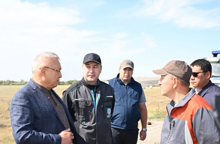 Жетісуда «Талдықорған — Үштөбе» автожолының жөндеуі аяқталуға жақын
