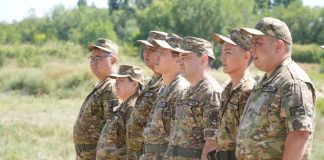 Жауынгерлік дайындық пысықталды