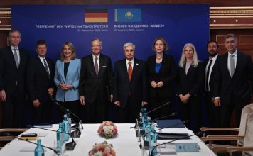 Президент Германияның экономикалық қауымдастықтары мен қаржы институттары жетекшілерімен кездесті